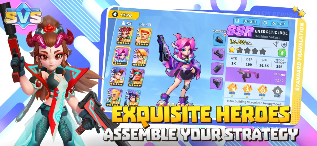 SVS Fantasy Oasis Game Overview SVS Fantasy Oasis Game Overview