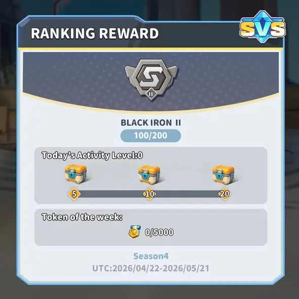 SVS Fantasy Oasis Honor Tokens