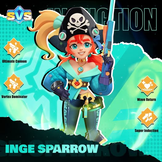 Captain Inge Sparrow SVS Hero