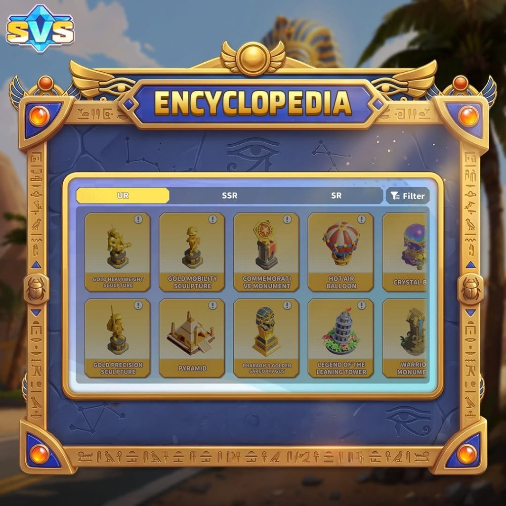 SVS Ornament Encyclopedia Collection Panel