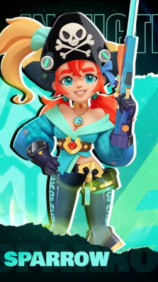CAPTAIN：INGE SPARROW